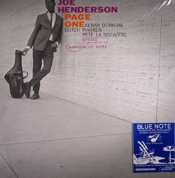 HENDERSON, Joe - Page One (remastered)