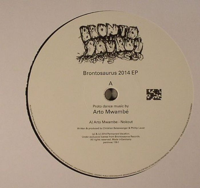 ARTO MWAMBE/THE EXILE MISSILE/EXTRA PRODUKTIONEN - Brontosaurus 2014 EP