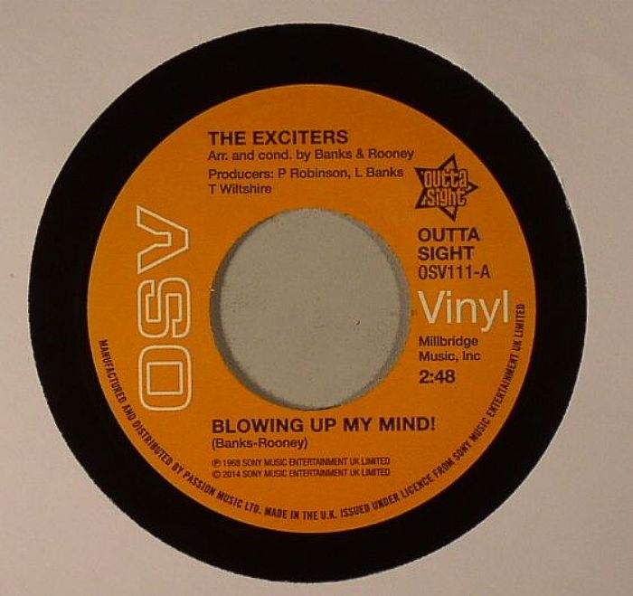 EXCITERS, The - Blowing Up My Mind