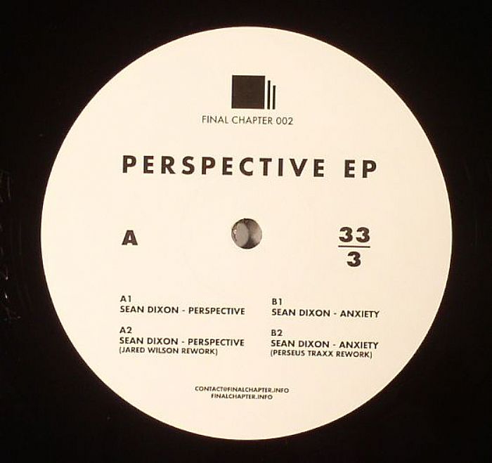 DIXON, Sean - Perspective EP