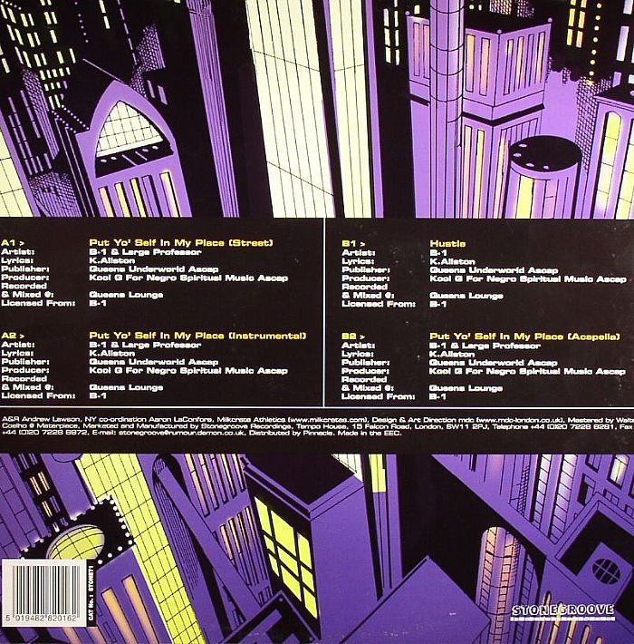 B1 & LARGE PROFESSOR - Put Yo Self In My Place