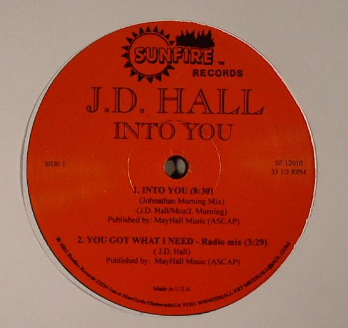 JD HALL - Into You