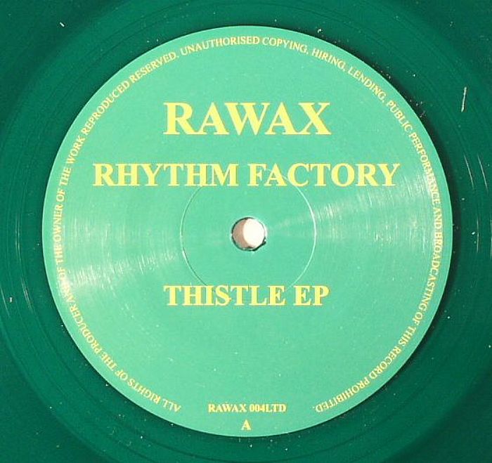 RHYTHM FACTORY - Thistle EP