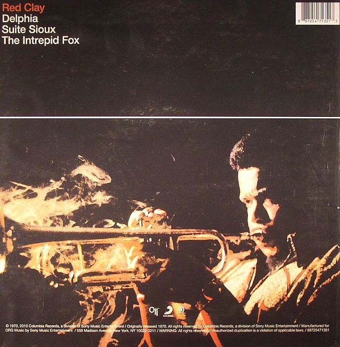 HUBBARD, Freddie with JOE HENDERSON/HERBIE HANCOCK/RON CARTER/LENNY WHITE - Red Clay