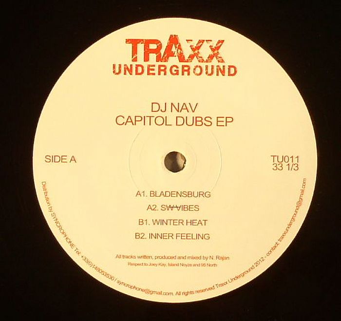 DJ NAV - Capitol Dubs EP