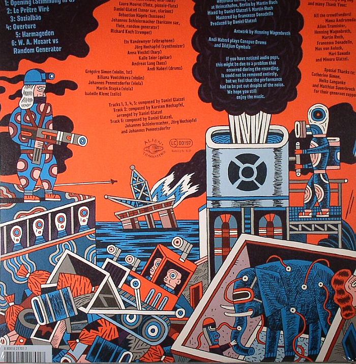 ANDROMEDA MEGA EXPRESS ORCHESTRA - Live On Planet Earth