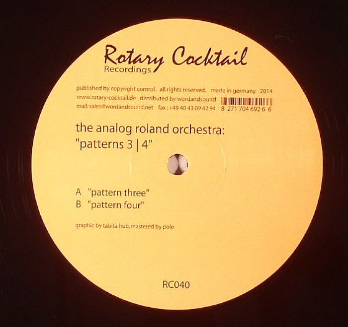 ANALOG ROLAND ORCHESTRA, The - Patterns 3/4