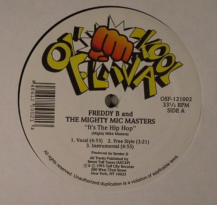 FREDDY B & THE MIGHTY MIC MASTERS/DJ MAGIC RAY/THE UNDEFEATED THREE - It's The Hip Hop