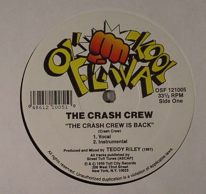 CRASH CREW, The/DJ SMALL - The Crash Crew Is Back