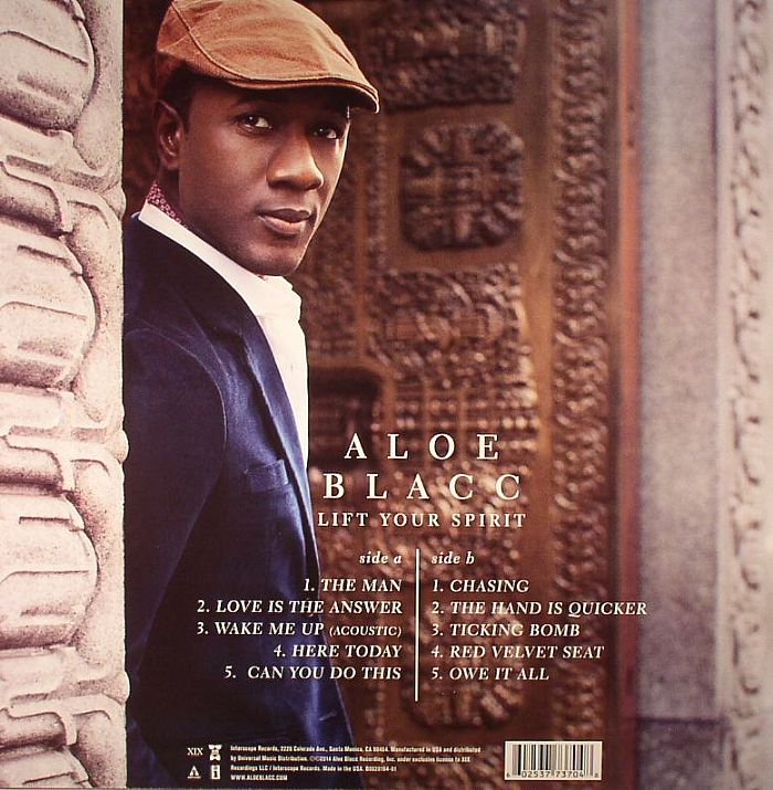 Aloe BLACC Lift Your Spirit Vinyl At Juno Records.