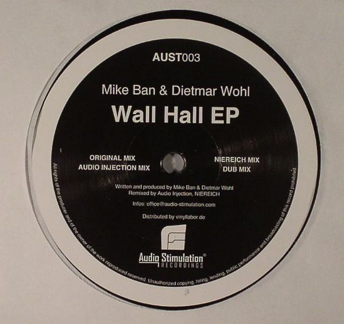 BAN, Mike/DIETMAR WOHL - Wall Hall EP