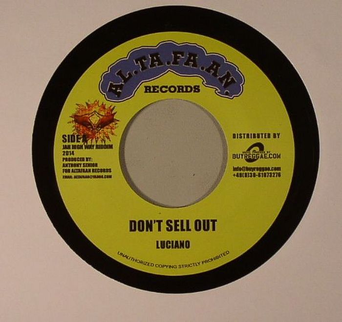 LUCIANO - Don't Sell Out (Jah High Way Riddim)