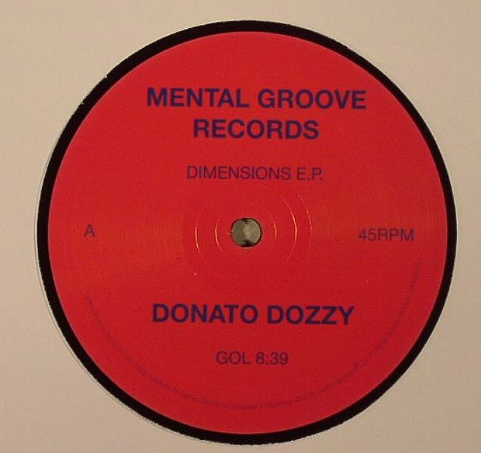 DONATO DOZZY - Dimensions EP (remastered)