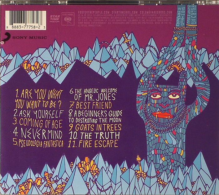 FOSTER THE PEOPLE Supermodel vinyl at