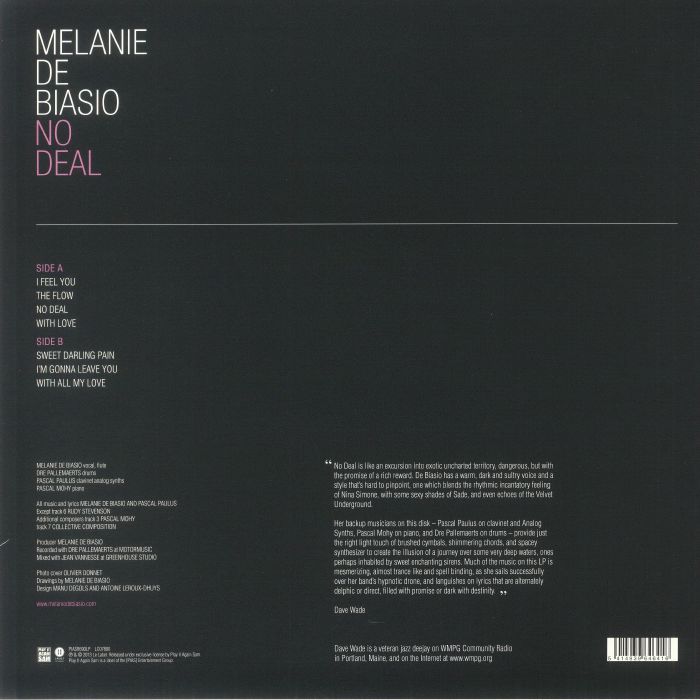 DE BIASIO, Melanie - No Deal