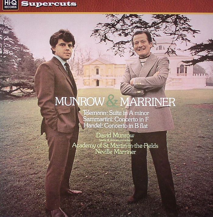 MUNROW & MARRINER - Telemann: Suite In A Minor