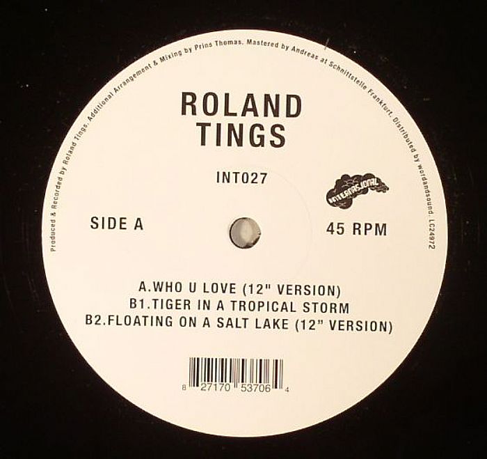 TINGS, Roland - Who U Love
