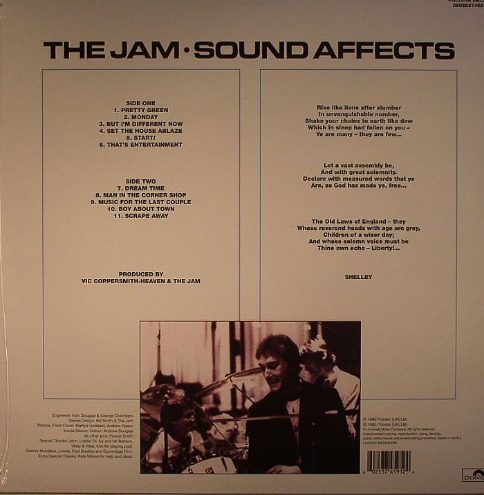 The JAM Sound Affects Vinyl at Juno Records.