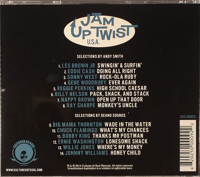 dj andy smith"s jam up twist featuring deano sounds: r&b rockers