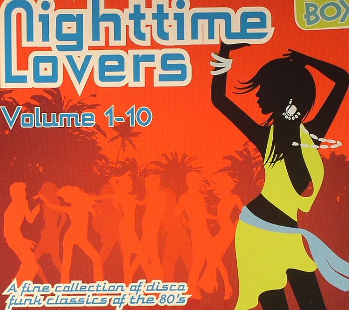 VARIOUS - Nighttime Lovers Volume 1-10:  A Fine Collection Of Disco Funk Classics Of The 80s Box Set