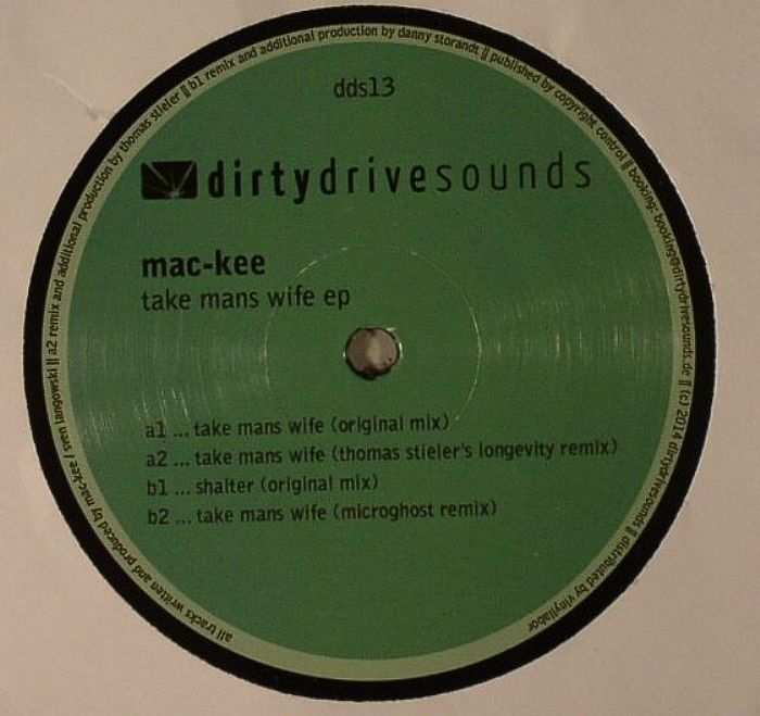 MAC KEE - Take Mans Wife EP