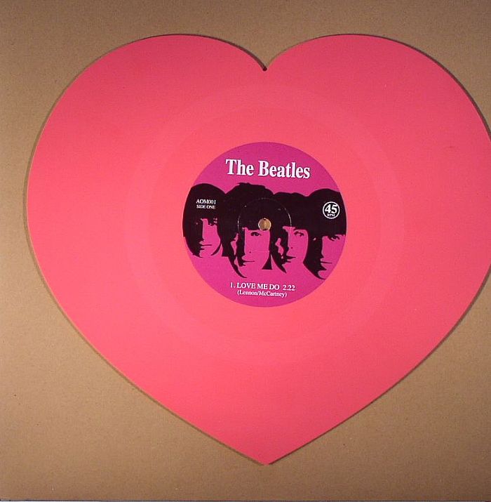 BEATLES, The - Love Me Do (heart shaped  edition)