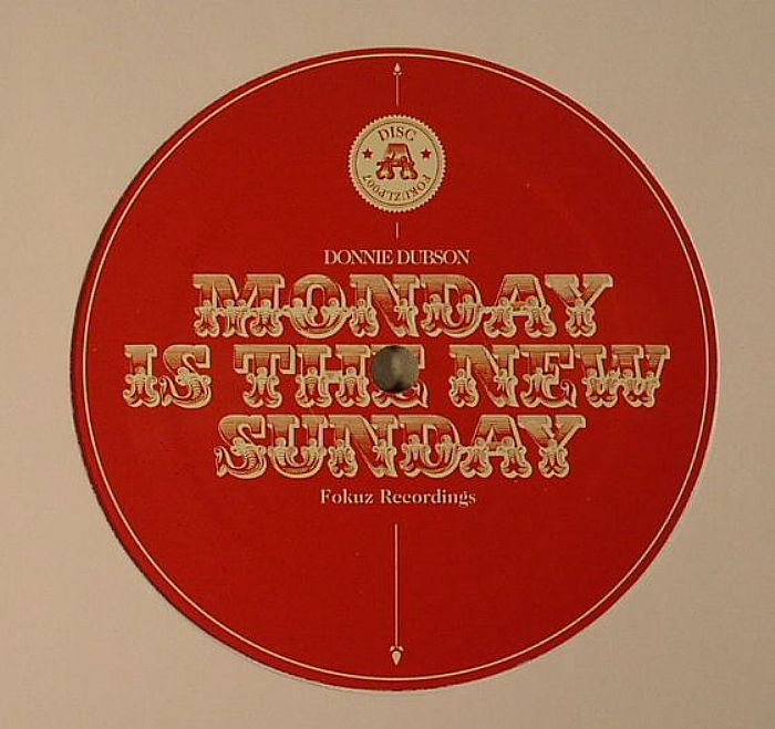 DUBSON, Donnie - Monday Is The New Sunday A/B