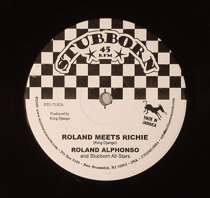 ALPHONSO, Roland/STUBBORN ALL STARS - Roland Meets Richie