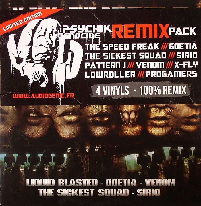 XFLY/PROGRAMERS/THE SICKEST SQUAD/THE SPEED FREAK - Psychik Genocide Remix Pack