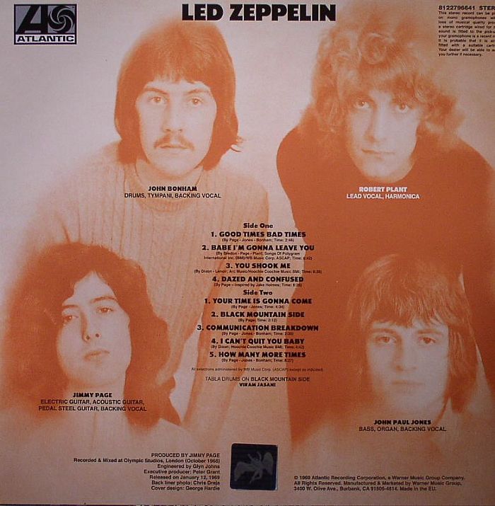 LED ZEPPELIN - Led Zeppelin I (remastered)