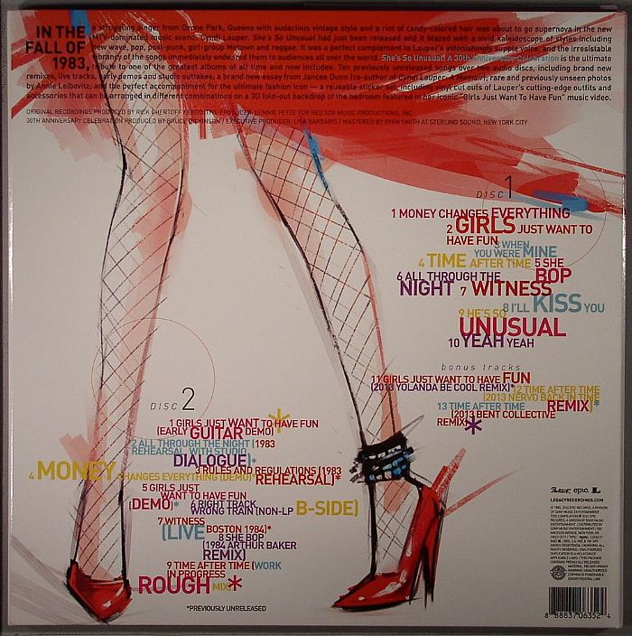 Cyndi Lauper She S So Unusual 30th Anniversary Remastered Vinyl At