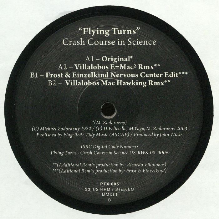 CRASH COURSE IN SCIENCE Flying Turns Vinyl at Juno Records.
