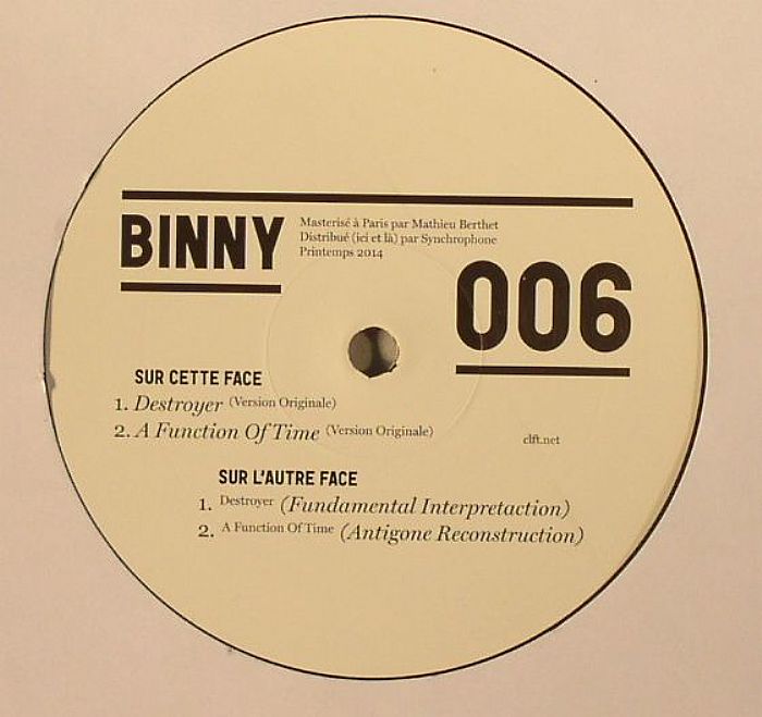 BINNY - Nycthemere EP