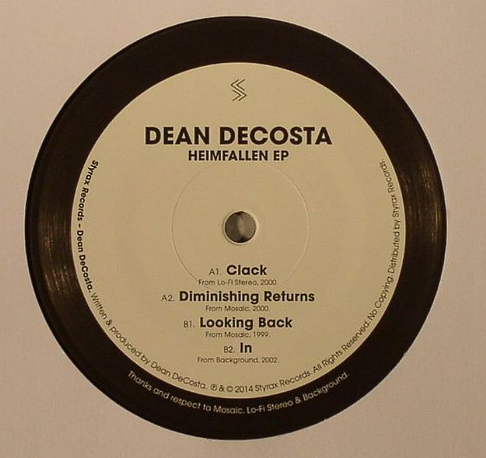 DE COSTA, Dean - Heimfallen EP (remastered)