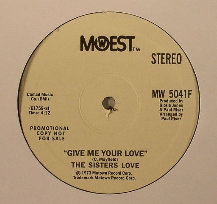 SISTERS LOVE, The - Give Me Your Love