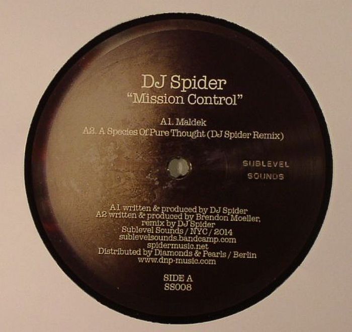 DJ SPIDER/BRENDON MOELLER - Mission Control EP