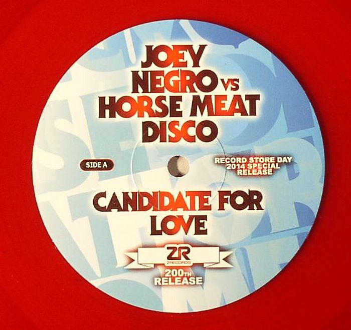 NEGRO, Joey/HORSE MEAT DISCO - Candidate For Love (Record Store Day 2014)