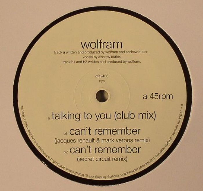 WOLFRAM - Talking To You