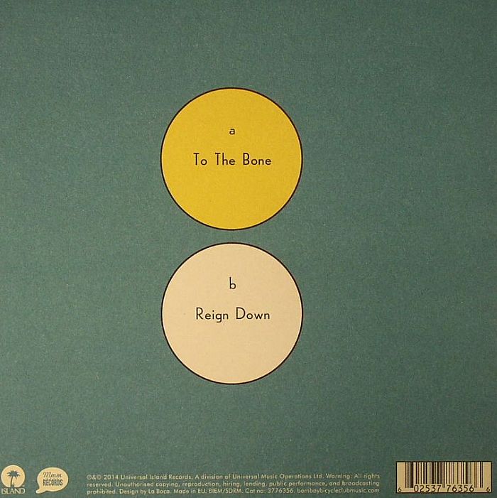 BOMBAY BICYCLE CLUB - To The Bone (Record Store Day 2014)