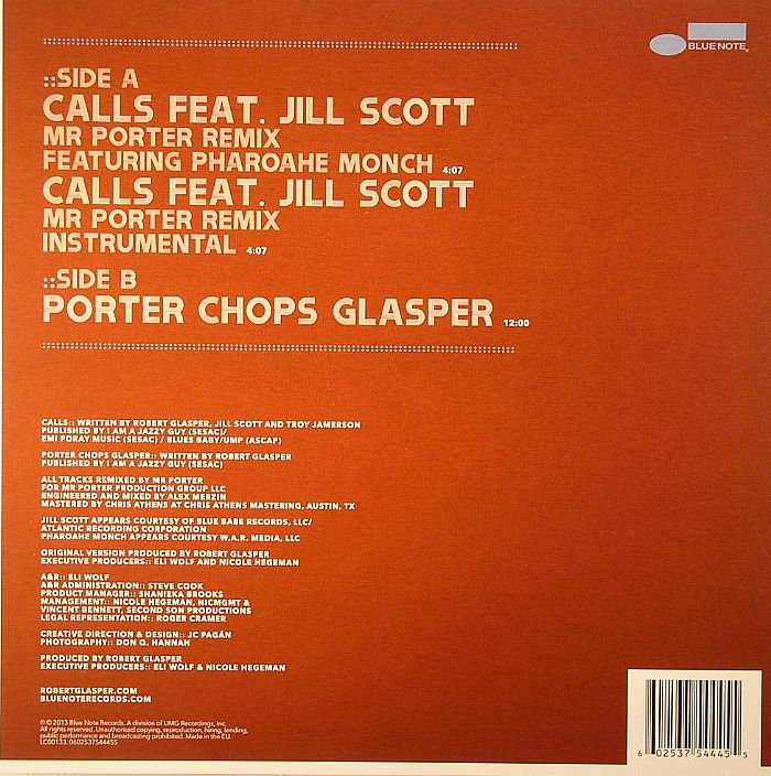 ROBERT GLASPER EXPERIMENT - Calls (Record Store Day 2014)