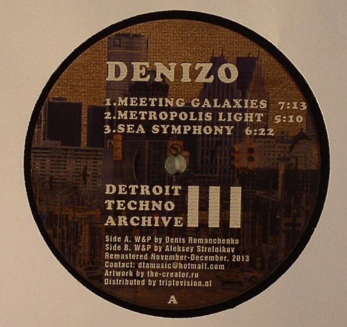 DENIZO/ALEX W - Detroit Techno Archive III