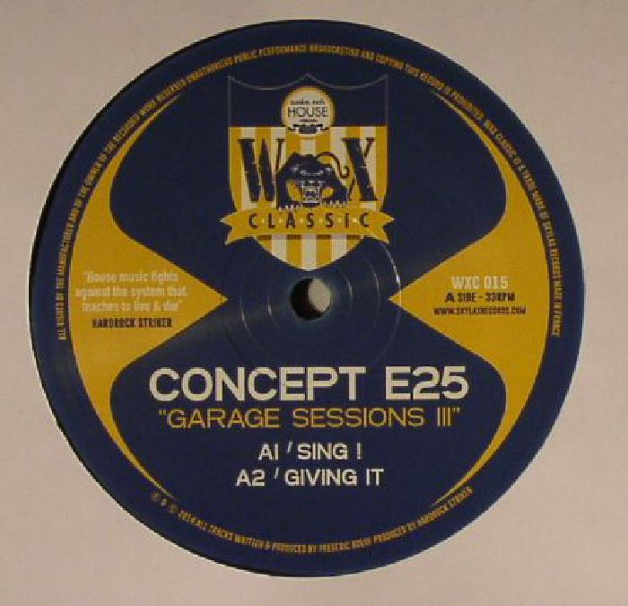 CONCEPT E25 - Garage Sessions 3