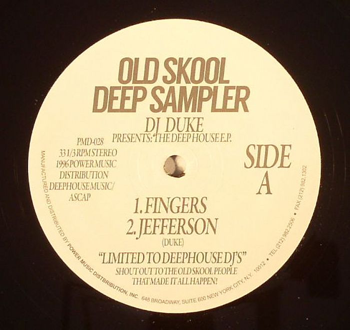 DJ DUKE - Old Skool Deep Sampler (remastered)
