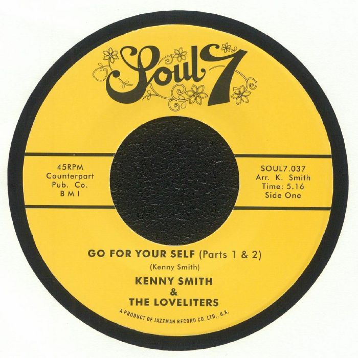 SMITH, Kenny/THE LOVELITERS - Go For Yourself (Parts 1 & 2)