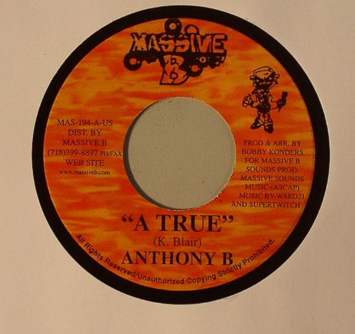 ANTHONY B - A True (The Rock Riddim)