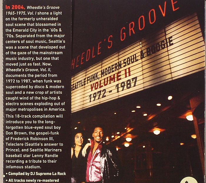 VARIOUS - Wheedle's Groove Vol 2: Seattle Funk Modern Soul & Boogie 1972-1987