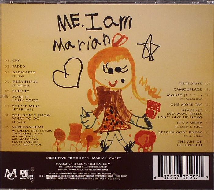 CAREY, Mariah - Me I Am Mariah The Elusive Chanteuse