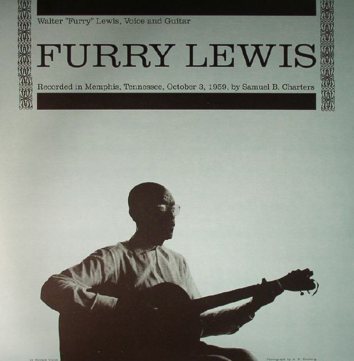 FURRY LEWIS - Furry Lewis: Recorded In Memphis Tennessee October 3 1959