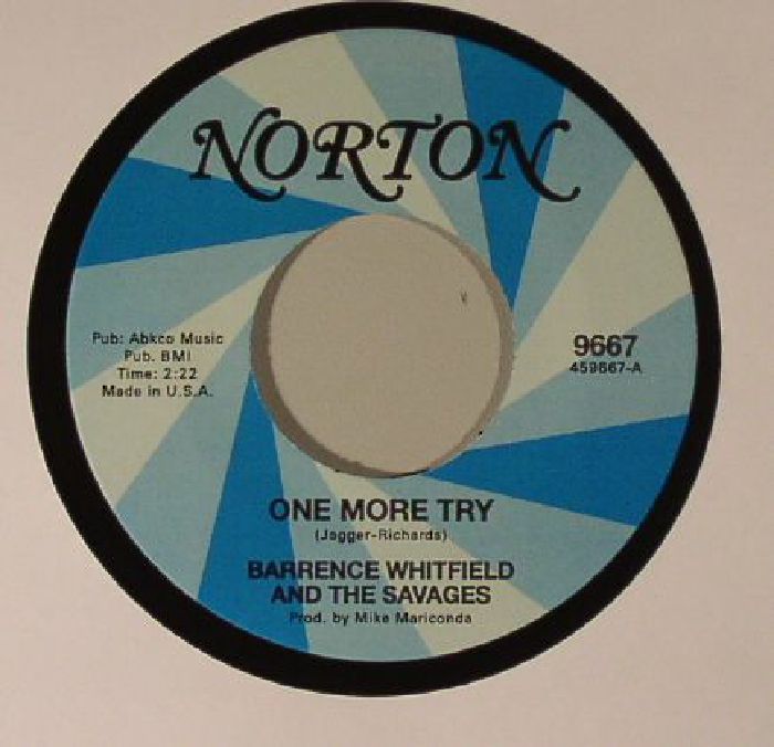 WHITFIELD, Barrence & THE SAVAGES/THE STOMPIN' RIFF RAFFS - One More Try