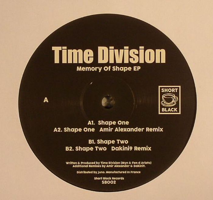 TIME DIVISION - Memory Of Shape EP